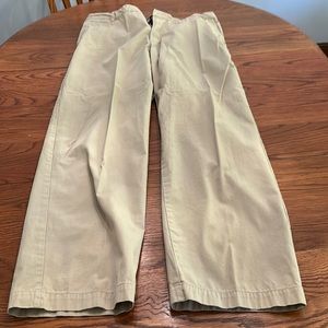 One pair of chaps khaki dress pants 36x32 lightly used